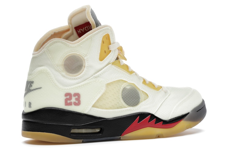 Jordan 5 Retro Off-White Sail - image 34