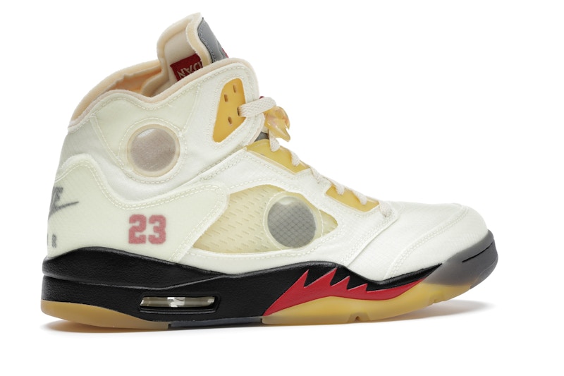 Jordan 5 Retro Off-White Sail - image 35