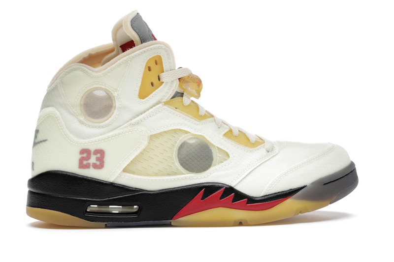 Jordan 5 Retro Off-White Sail - image 36