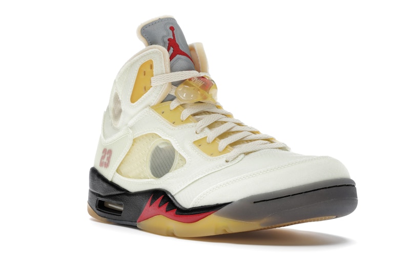 Jordan 5 Retro Off-White Sail - image 6