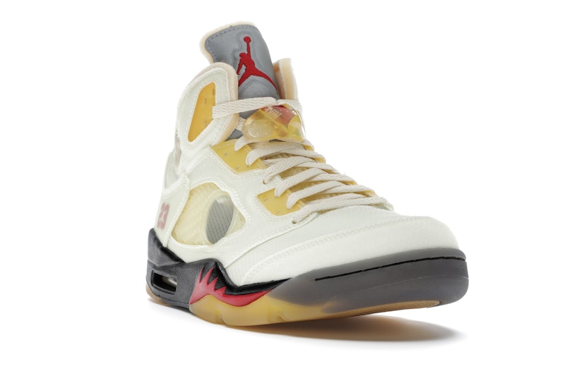 Jordan 5 Retro Off-White Sail - image 7