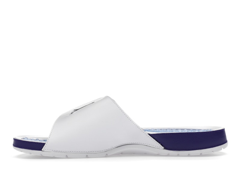 Jordan Hydro 5 Retro Slide White New Emerald Grape Ice Black - image 19