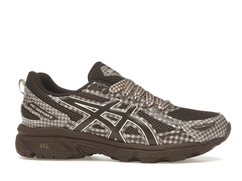 ASICS Gel-Venture 6 Story mfg. Reddish Brown Gingham - image 2