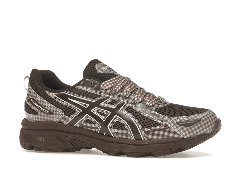 ASICS Gel-Venture 6 Story mfg. Reddish Brown Gingham - image 3
