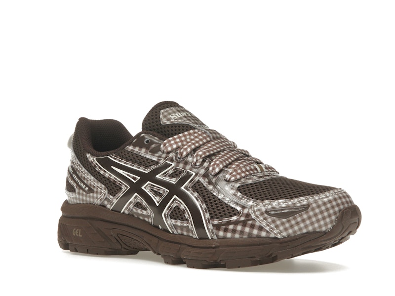 ASICS Gel-Venture 6 Story mfg. Reddish Brown Gingham - image 5