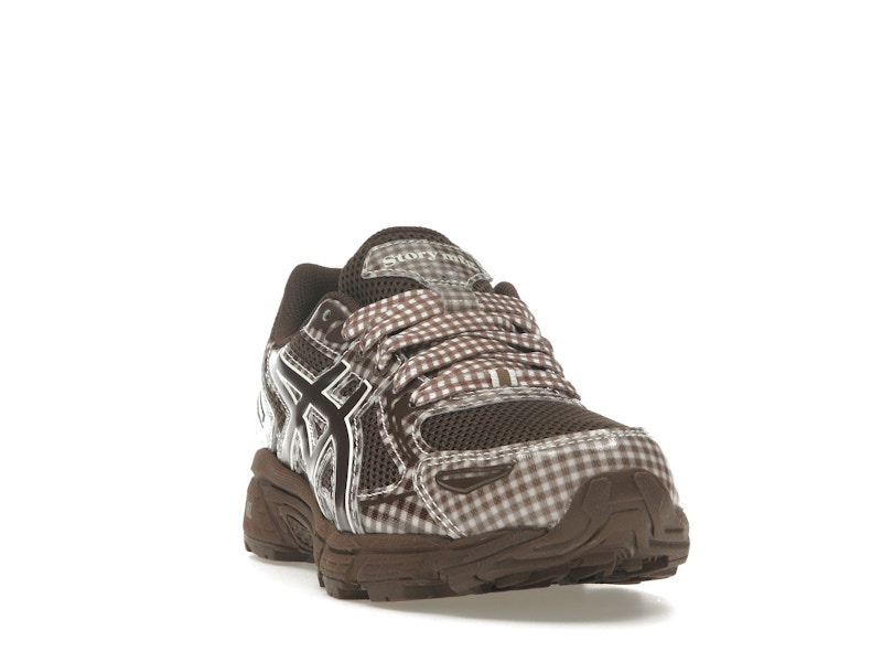 ASICS Gel-Venture 6 Story mfg. Reddish Brown Gingham - image 8