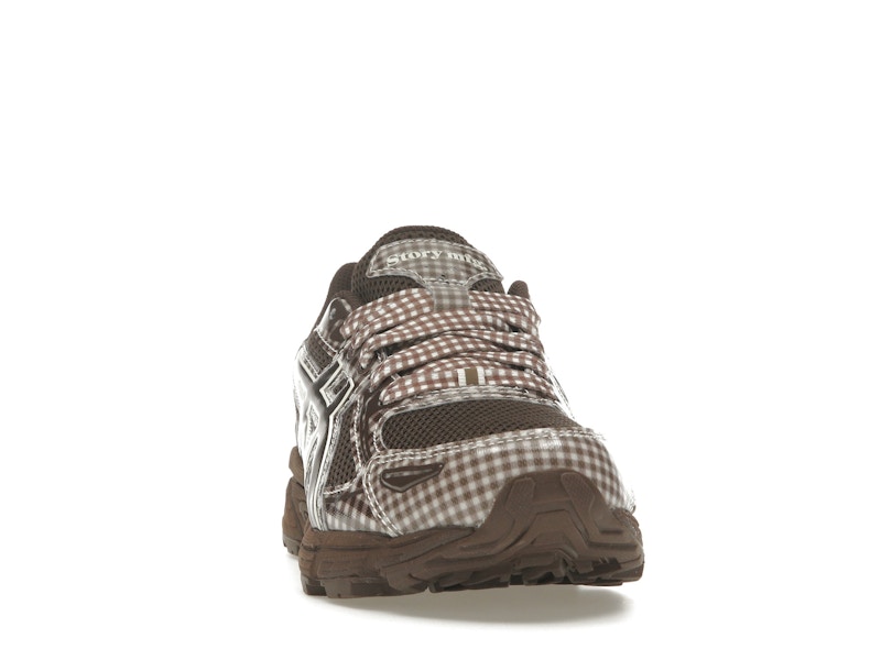 ASICS Gel-Venture 6 Story mfg. Reddish Brown Gingham - image 9