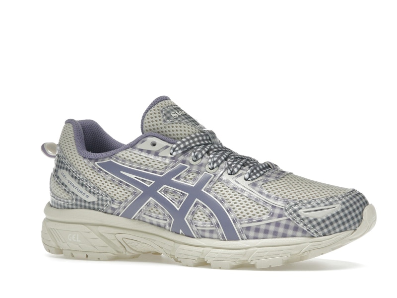 ASICS Gel-Venture 6 Story mfg. Vanilla Violet Quartz Gingham - image 3