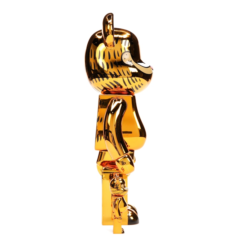 Bearbrick Garfield 100% & 400% Set Gold Chrome Ver. - image 28