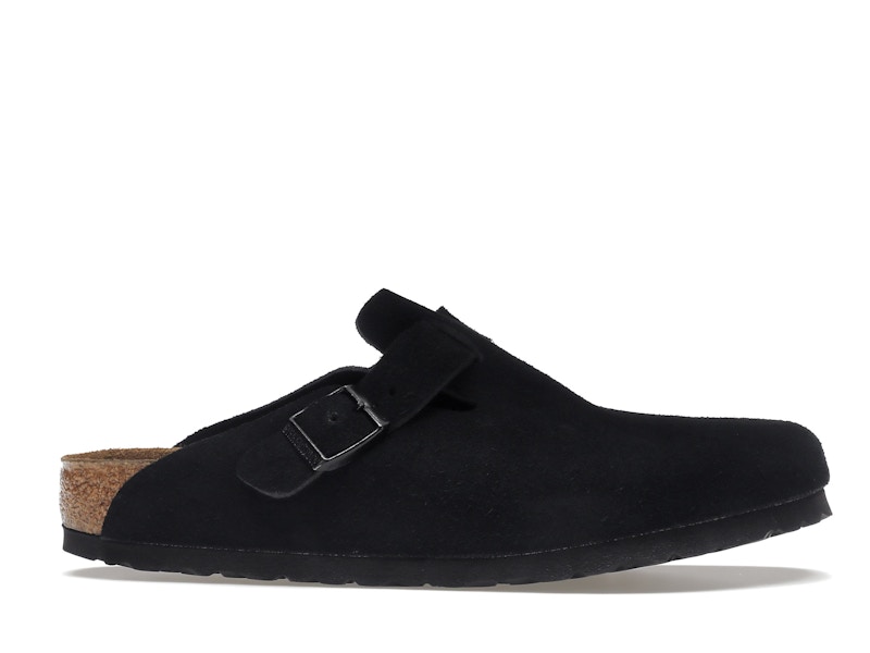 Birkenstock Boston Soft Footbed Suede Black - image 2