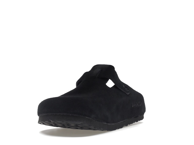 Birkenstock Boston Soft Footbed Suede Black - image 13