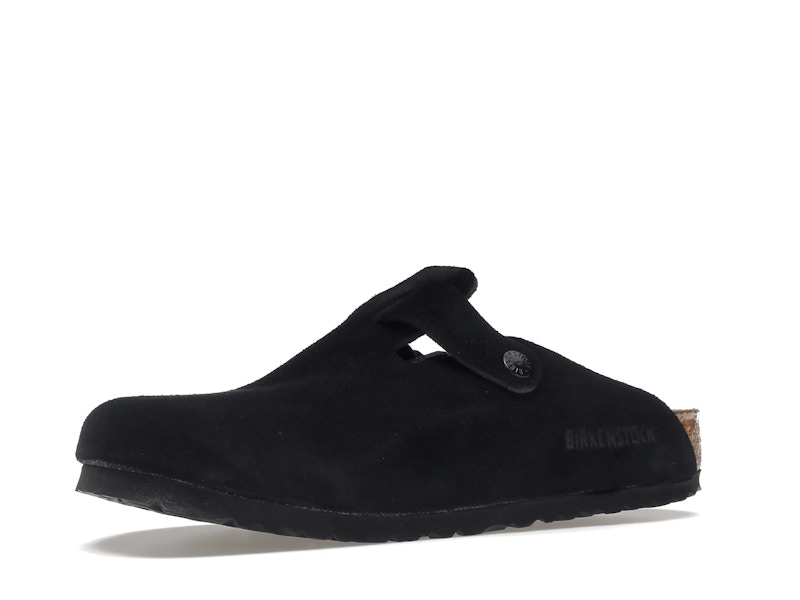 Birkenstock Boston Soft Footbed Suede Black - image 16