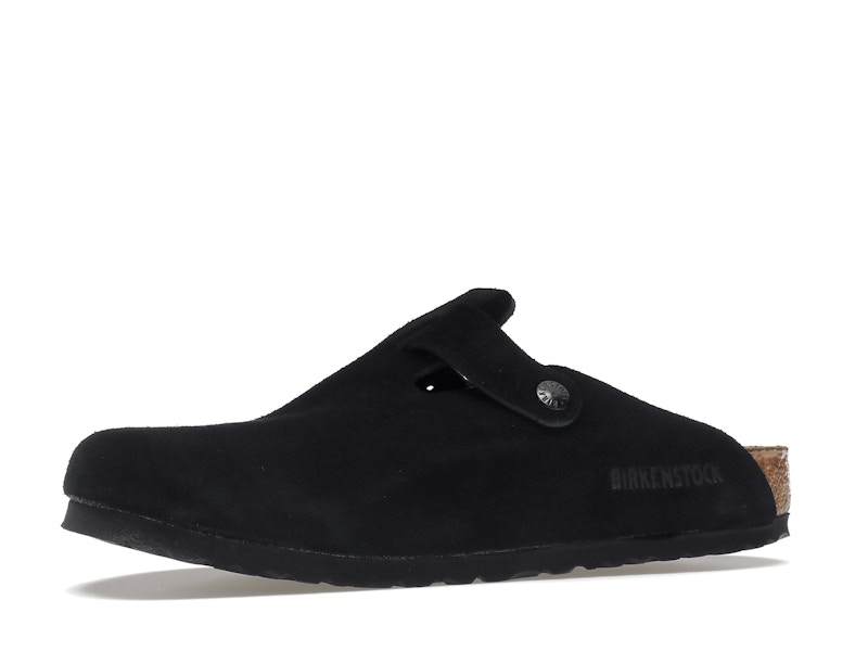 Birkenstock Boston Soft Footbed Suede Black - image 17