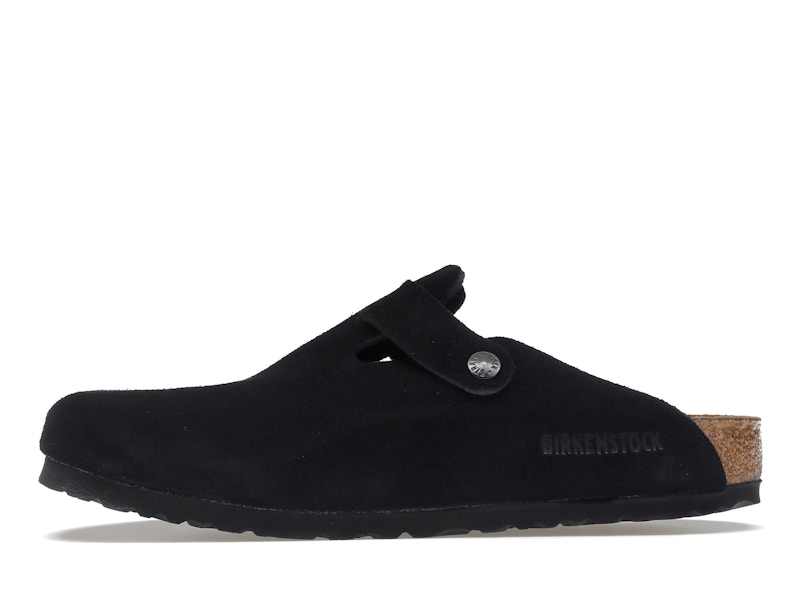 Birkenstock Boston Soft Footbed Suede Black - image 19