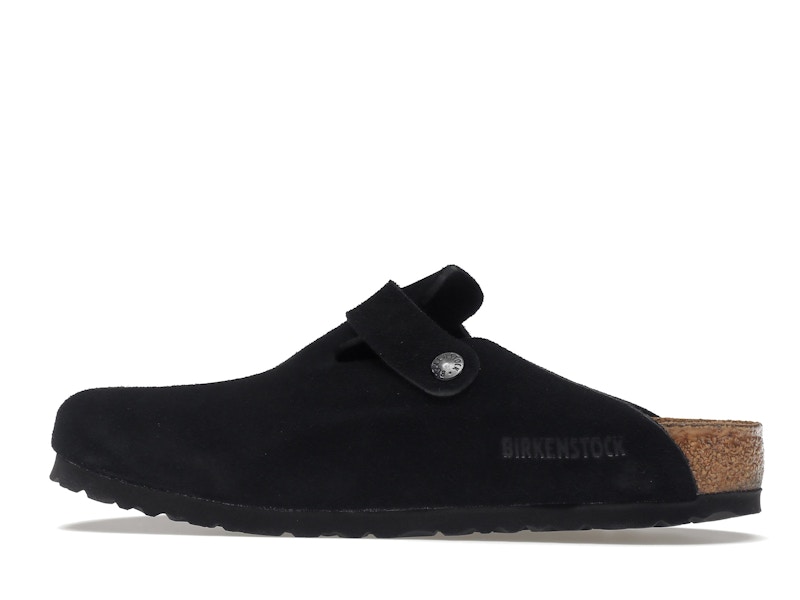 Birkenstock Boston Soft Footbed Suede Black - image 21