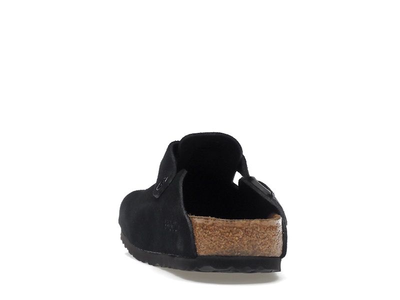Birkenstock Boston Soft Footbed Suede Black - image 27