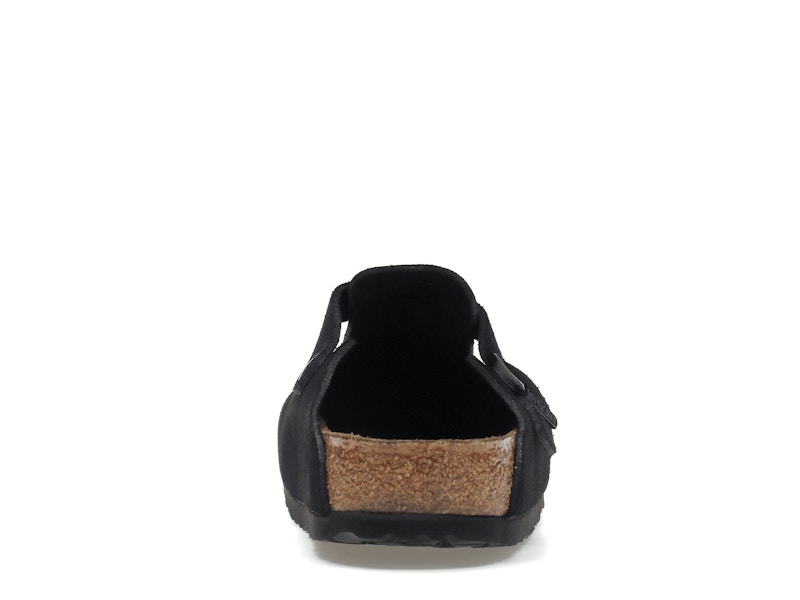 Birkenstock Boston Soft Footbed Suede Black - image 28