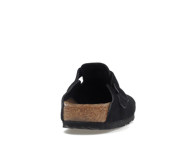 Birkenstock Boston Soft Footbed Suede Black - image 29