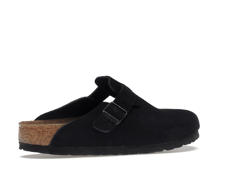 Birkenstock Boston Soft Footbed Suede Black - image 34