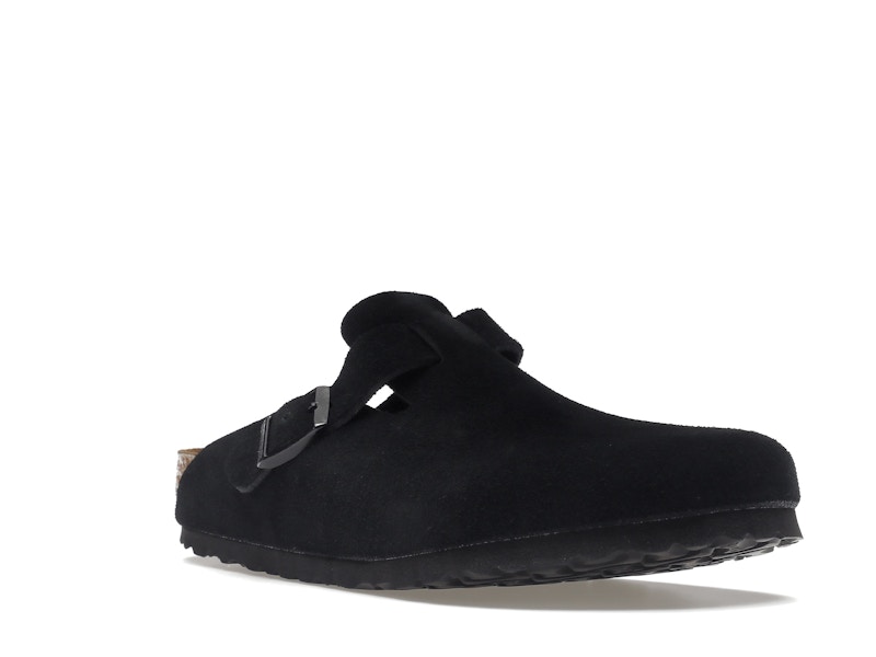 Birkenstock Boston Soft Footbed Suede Black - image 6