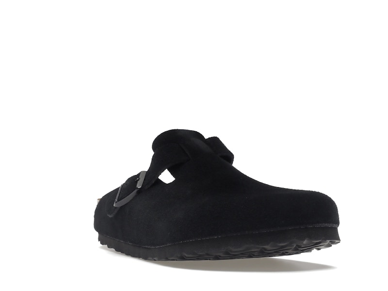 Birkenstock Boston Soft Footbed Suede Black - image 7