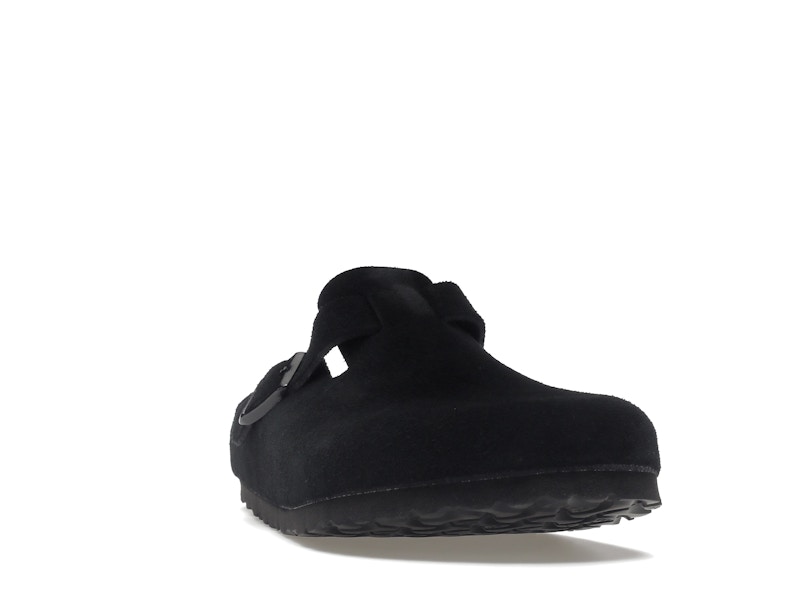 Birkenstock Boston Soft Footbed Suede Black - image 8