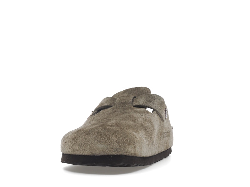 Birkenstock Boston Soft Footbed Suede Taupe (Narrow Fit) - image 12