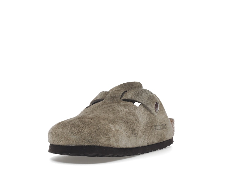 Birkenstock Boston Soft Footbed Suede Taupe (Narrow Fit) - image 13