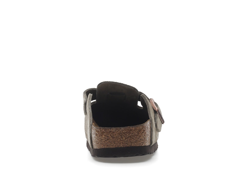 Birkenstock Boston Soft Footbed Suede Taupe (Narrow Fit) - image 28