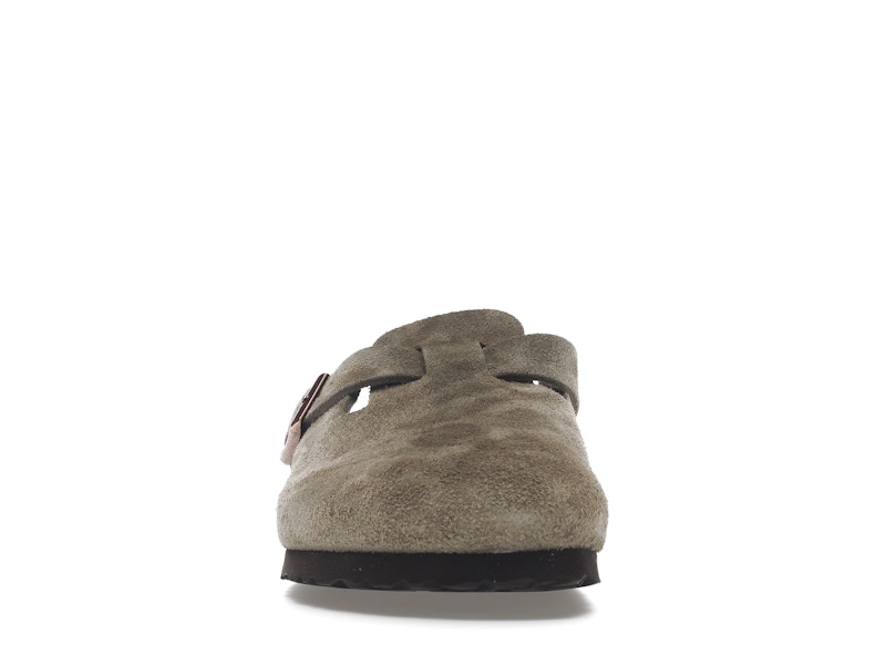 Birkenstock Boston Soft Footbed Suede Taupe (Narrow Fit) - image 10