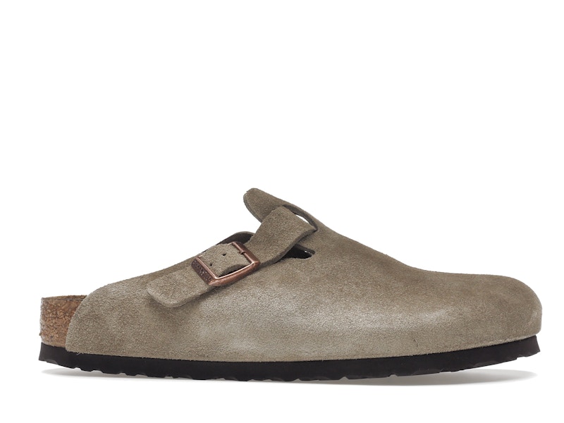 Birkenstock Boston Soft Footbed Suede Taupe - image 2