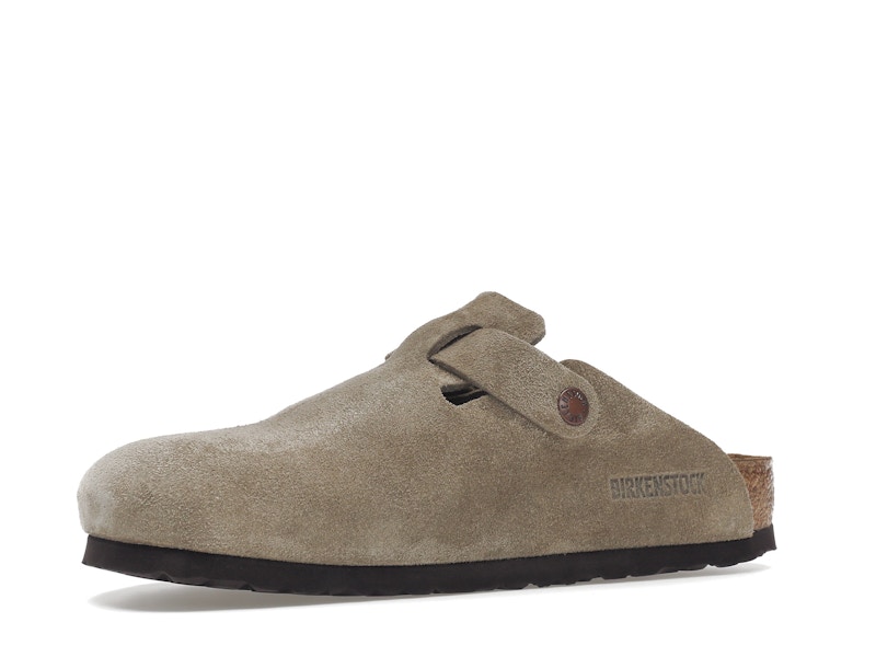 Birkenstock Boston Soft Footbed Suede Taupe - image 16