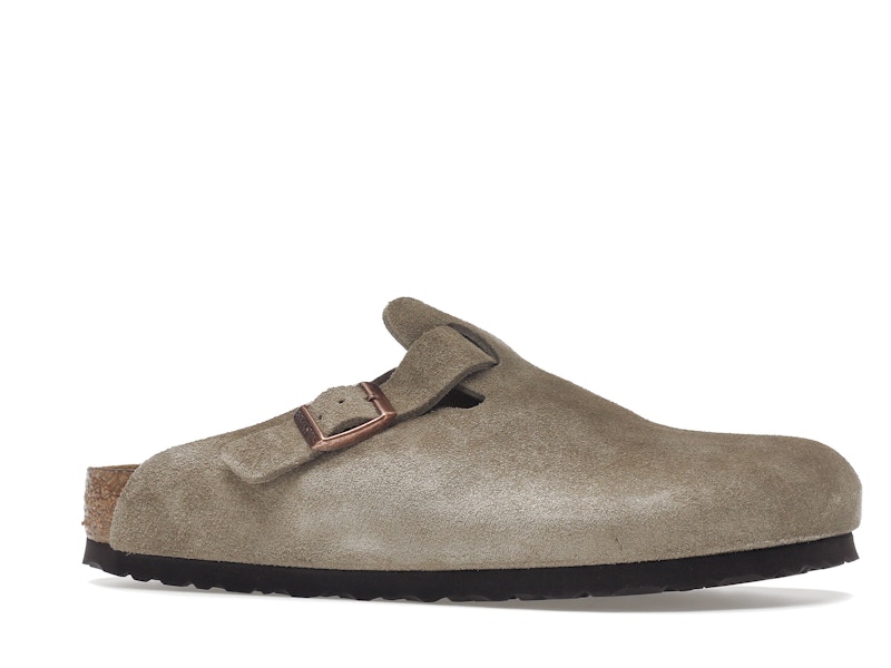 Birkenstock Boston Soft Footbed Suede Taupe - image 3