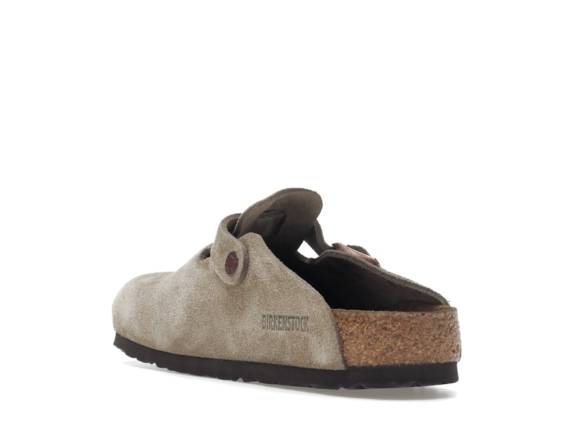 Birkenstock Boston Soft Footbed Suede Taupe - image 25