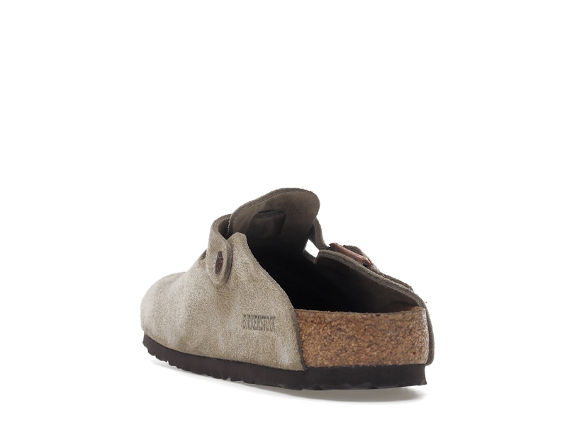 Birkenstock Boston Soft Footbed Suede Taupe - image 26