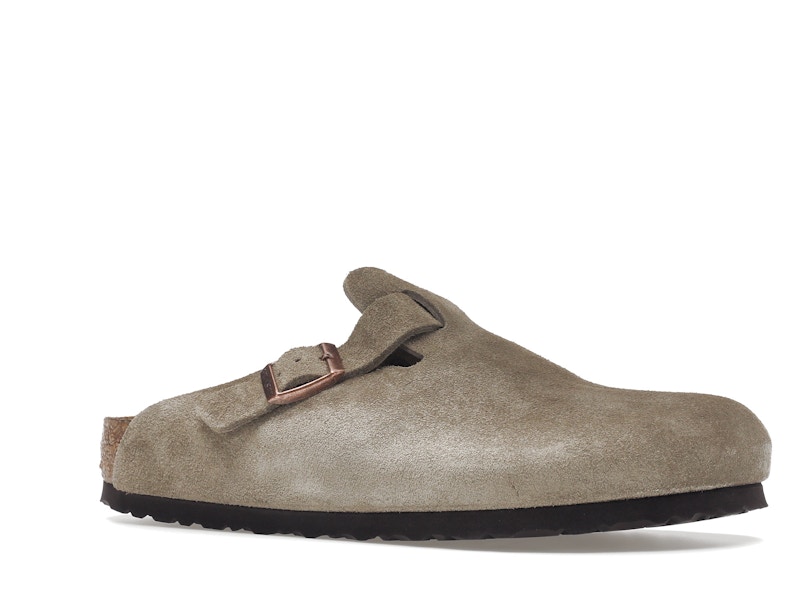 Birkenstock Boston Soft Footbed Suede Taupe - image 4