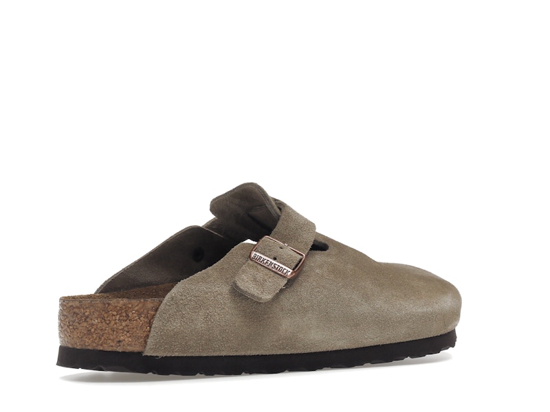 Birkenstock Boston Soft Footbed Suede Taupe - image 33
