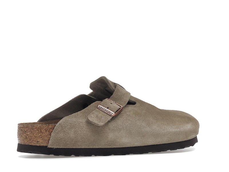 Birkenstock Boston Soft Footbed Suede Taupe - image 34