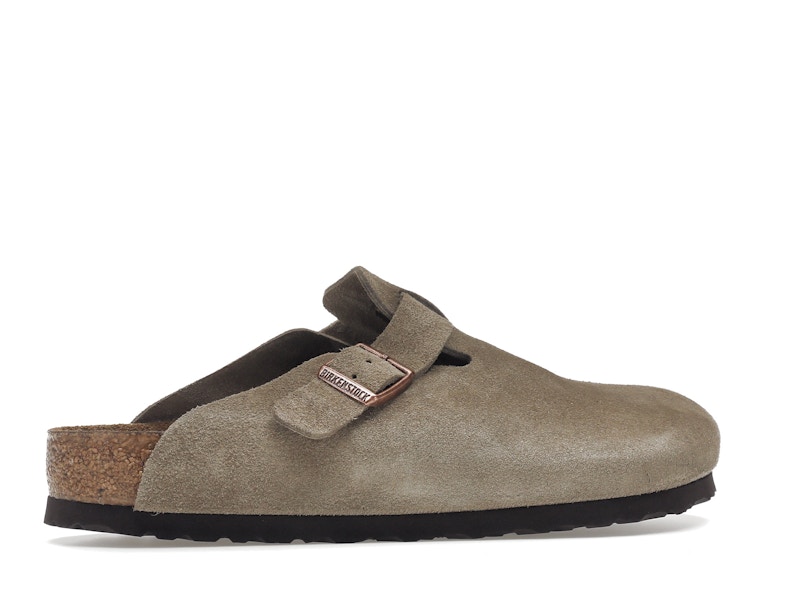 Birkenstock Boston Soft Footbed Suede Taupe - image 35