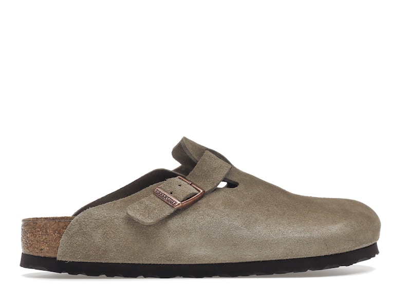 Birkenstock Boston Soft Footbed Suede Taupe - image 36