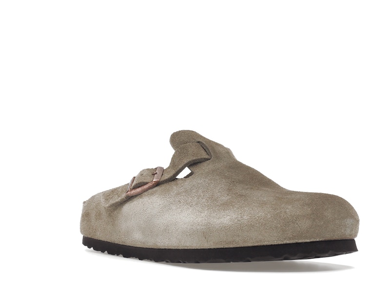 Birkenstock Boston Soft Footbed Suede Taupe - image 6