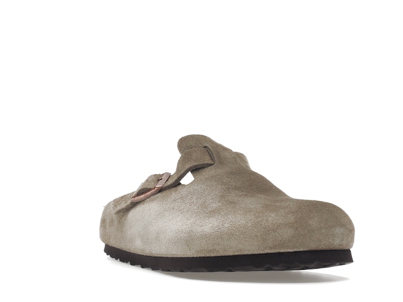 Birkenstock Boston Soft Footbed Suede Taupe - image 7