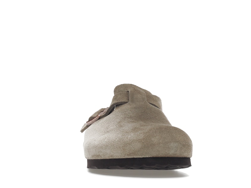 Birkenstock Boston Soft Footbed Suede Taupe - image 9