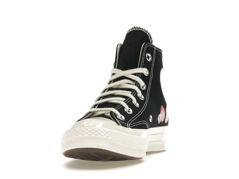 Converse Chuck Taylor All Star 70 Hi Comme des Garcons PLAY Multi-Heart Black - image 12