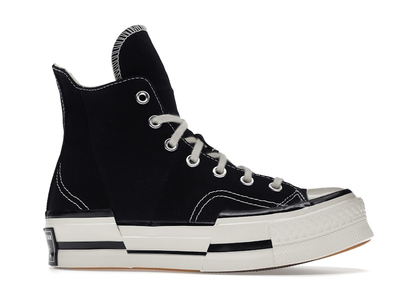 Converse Chuck Taylor All Star 70 Hi Plus Canvas Black White - image 2