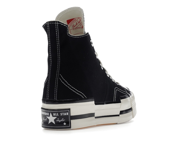 Converse Chuck Taylor All Star 70 Hi Plus Canvas Black White - image 31