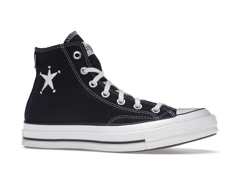 Converse Chuck Taylor All Star 70 Hi Stussy Black - image 3