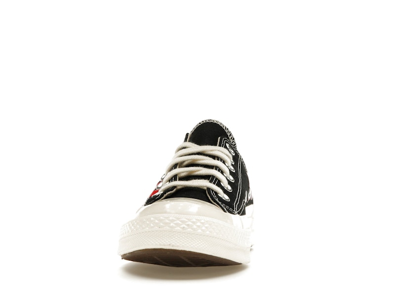 Converse Chuck Taylor All Star 70 Ox Comme des Garcons PLAY Multi-Heart Black - image 11