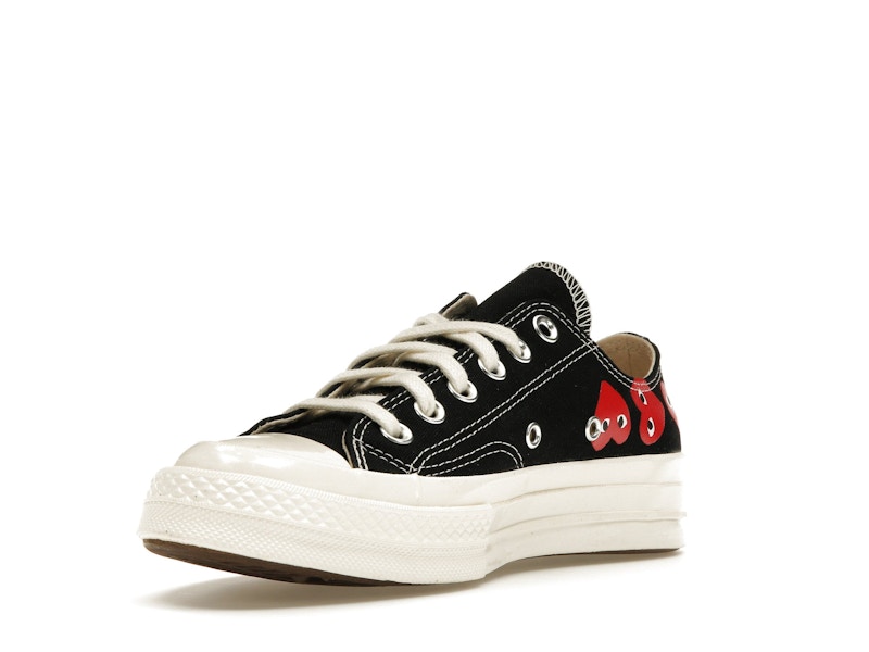 Converse Chuck Taylor All Star 70 Ox Comme des Garcons PLAY Multi-Heart Black - image 14