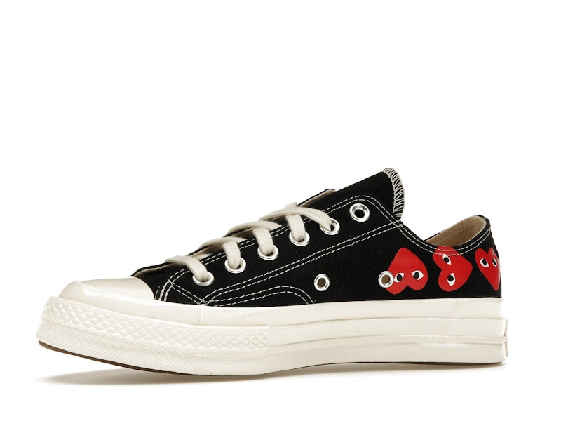 Converse Chuck Taylor All Star 70 Ox Comme des Garcons PLAY Multi-Heart Black - image 17